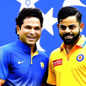 Sachin and Virat