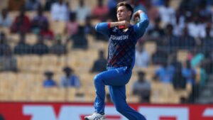 Afghanistan's Noor Ahmad nets a hat-trick in World Cup debut.