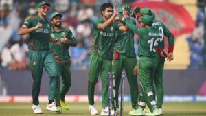 Bangladesh defeats Sri Lanka to win their first World Cup.