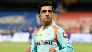 Gautam Gambhir is named the team's mentor by KKR.