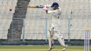 Ranji Trophy 2024: Kumar Suraj outperforms Saurashtra with 113*