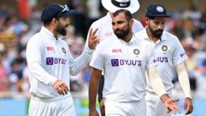 Mohammed Shami is probably going to miss England's first two Test matches.